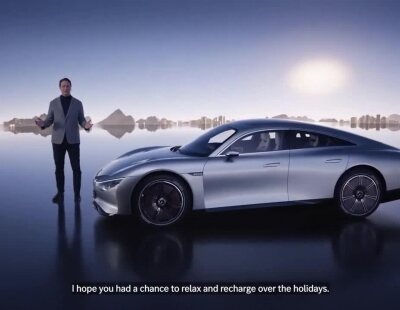 Este es el futurista Mercedes-Benz Vision EQXX totalmente eléctrico