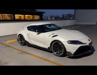 El preparador japones TOM´S nos muestra este Toyota Supra GR modificado