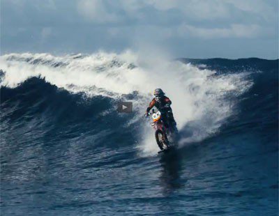 KTM 250 SX. La moto surfera