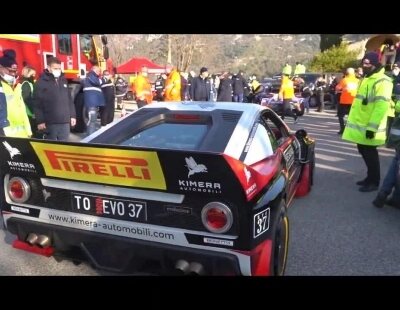 El brutal Kimera EVO37 aparece en el 150 cumpleaños de Pirelli