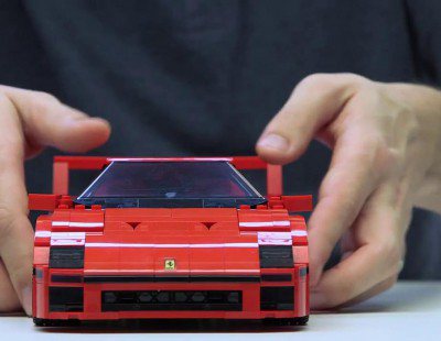 El Ferrari F40 ahora está disponible en Lego