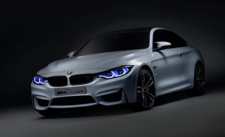 BMW M4 Iconic Lights Concept. Iluminación de alta tecnología