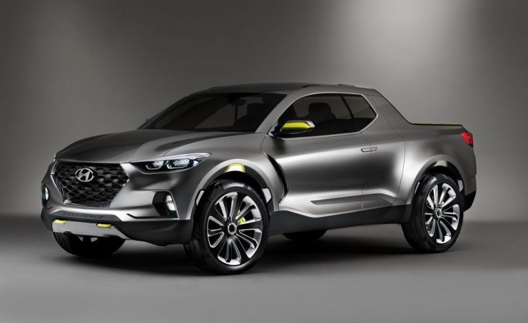 Hyundai Santa Cruz Crossover Truck Concept. Un pick-up de armas tomar