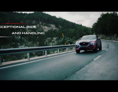 El Jaguar F-Pace se aproxima