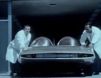 Promo GM Firebird III 1958 con turbina de gas