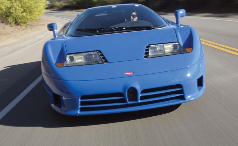 Bugatti EB110 GT. Subastan un precursor del Bugatti Veyron