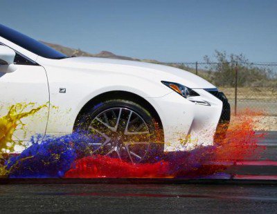 Así tracciona un Lexus RC 350 F-Sport