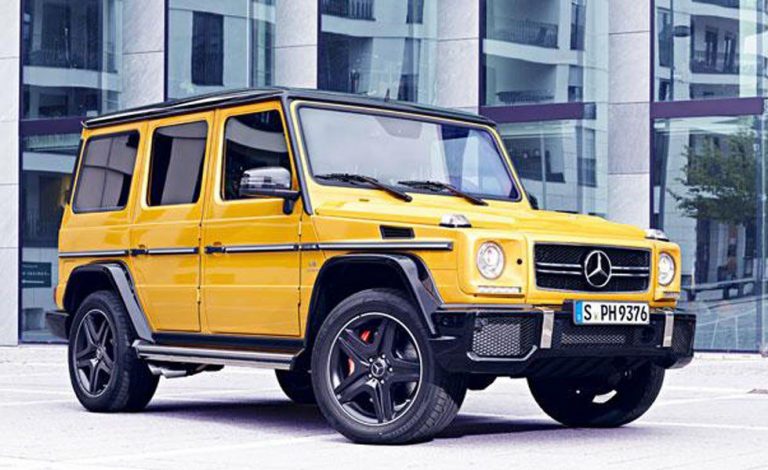 Mercedes Clase G «Crazy Color». ¿Quién quiere pasar desapercibido?