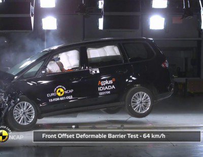 Crash test EuroNCAP Ford Galaxy 2015
