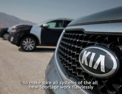 El nuevo Kia Sportage pasa calor extremo