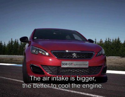 Peterhansel pone a punto el Peugeot 308 GTI