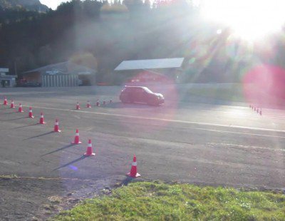 El Nissan Juke R 2.0, en acción