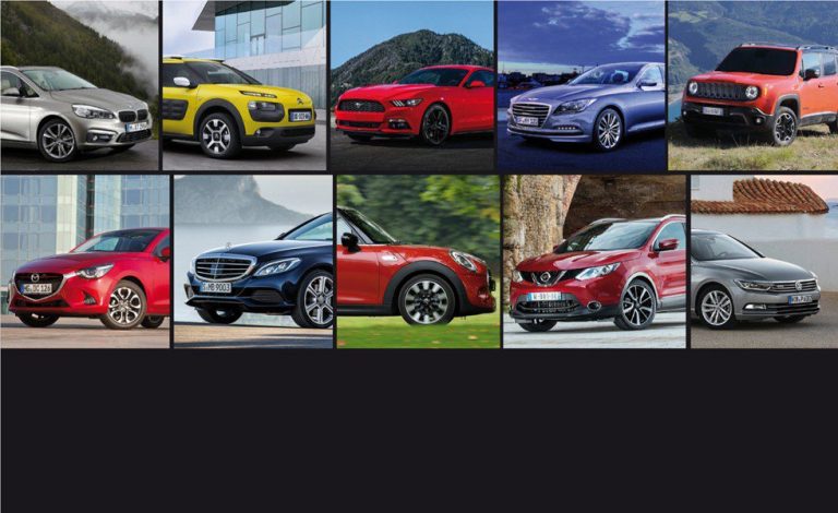 Los finalistas del 'Coche Mundial del Año 2015'