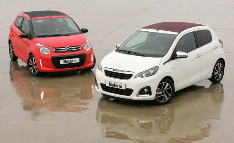 Comparativa Citroën C1 Airscape Shine y Peugeot 108 Top! Allure. Tanto monta, monta tanto…