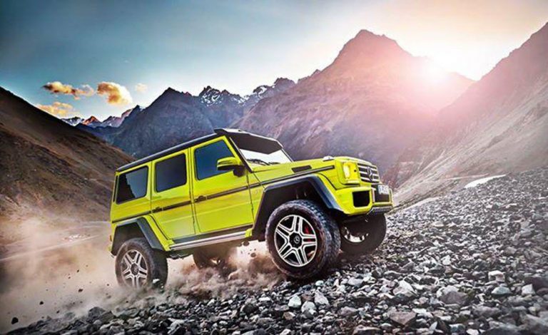 Mercedes G 500 4×4. El imponente G 63 AMG 6×6 pierde un eje
