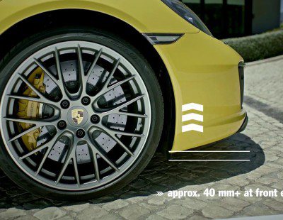 Porsche 911 Carrera, con suspensión hidráulica