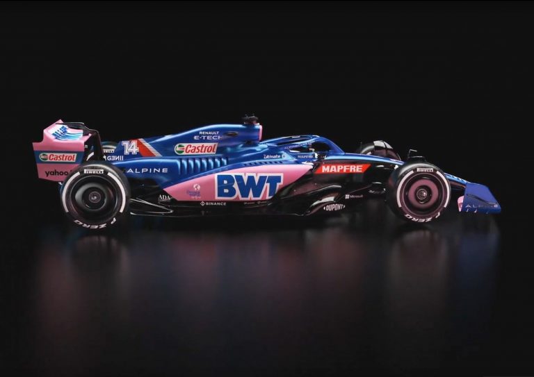 El brutal BWT Alpine A522 es el nuevo bólido de Fernando Alonso