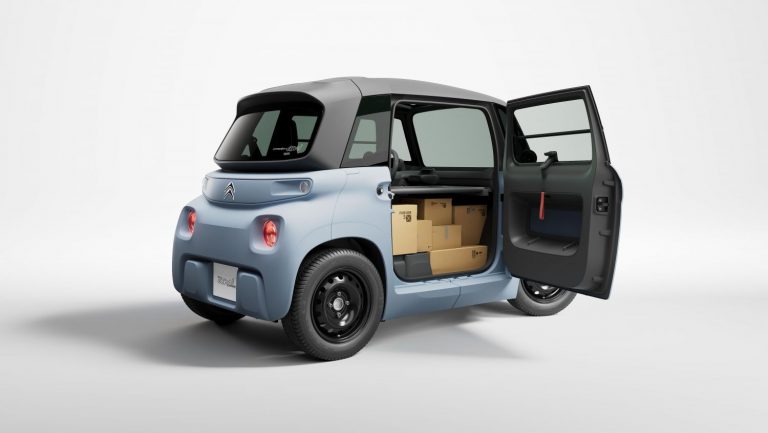 Citroën nos ofrece este práctico y funcional Ami Cargo