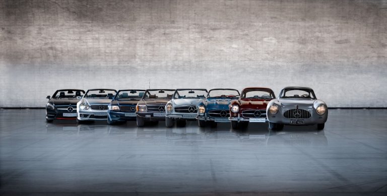 Mercedes SL cumple 70 años