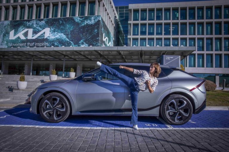 La campeona olímpica Sandra Sánchez nos habla del crossover Kia EV6