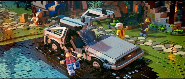 Regresa al futuro con el espectacular DeLorean DMC-12 de LEGO