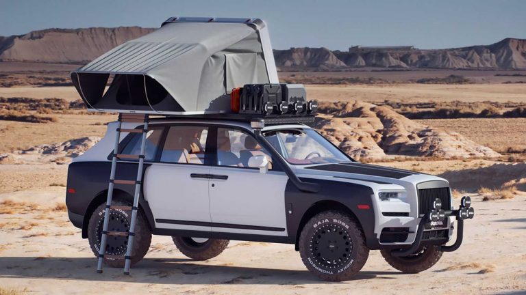 Viajar al fin del mundo con un Rolls-Royce Cullinan es pan comido gracias a Delta4x4