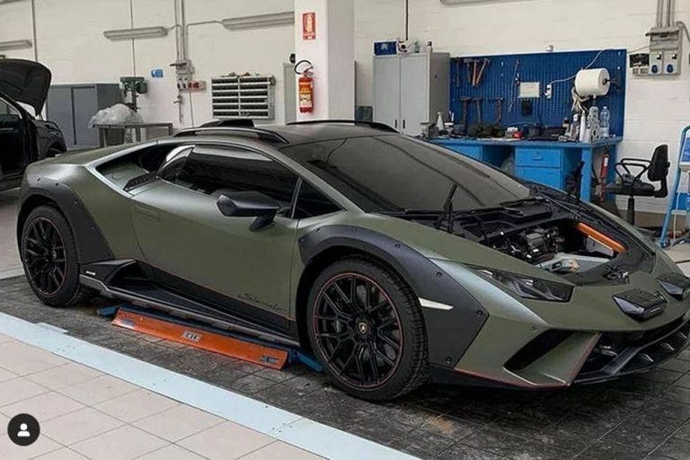 Lamborghini Huracán Sterrato. La versión off-road se escapa antes de tiempo