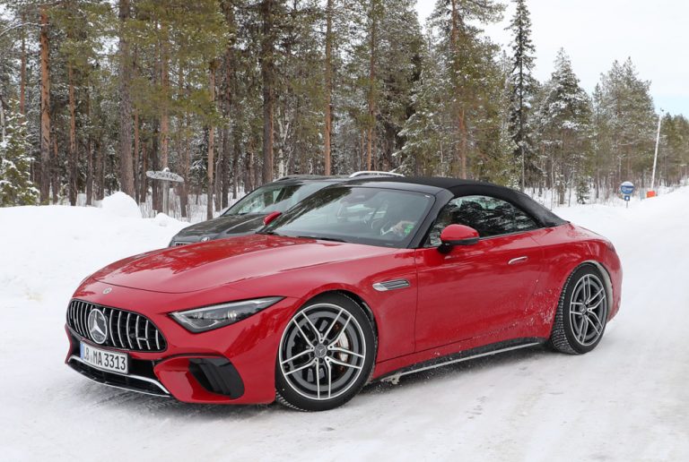 Mercedes-AMG SL 63e. Será híbrido enchufable