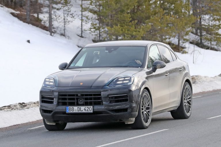 La nueva cara del Porsche Cayenne Coupé