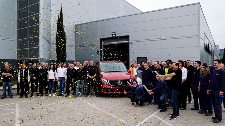 Mercedes Vitoria celebra el millón de unidades de sus Vito y Clase V