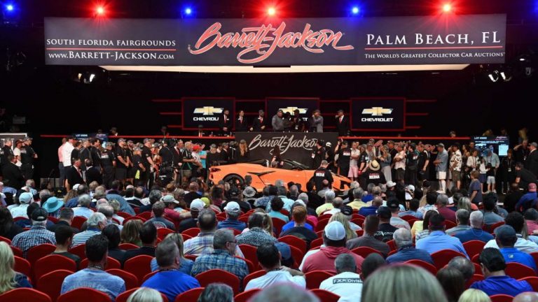 Barrett-Jackson dona este coche valorado en un millón de euros