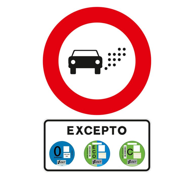 Así es la nueva señal medioambiental de la DGT. No hacerle caso te puede costar 200 euros