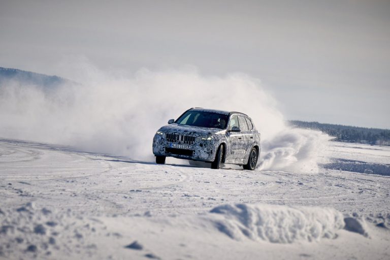 En condiciones extremas se pone a punto el futuro BMW X1 eléctrico