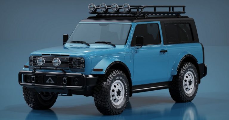 Alpha Motor muestra el REX, un 4×4 eléctrico de aspecto retro 