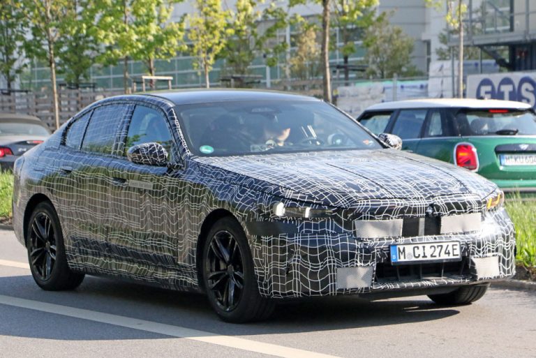 El BMW Serie 5 eléctrico se muestra por completo