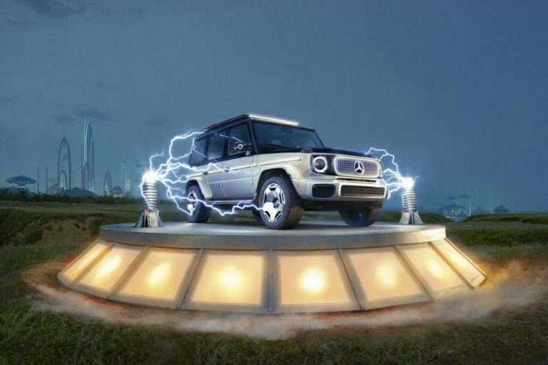 El nuevo Mercedes EQG tendrá complejo de peonza