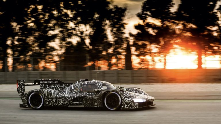 El Porsche LMDh, casi a punto