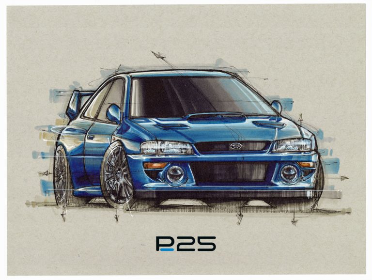 Prodrive P25: el Subaru Impreza 22B renace por su 25 aniversario