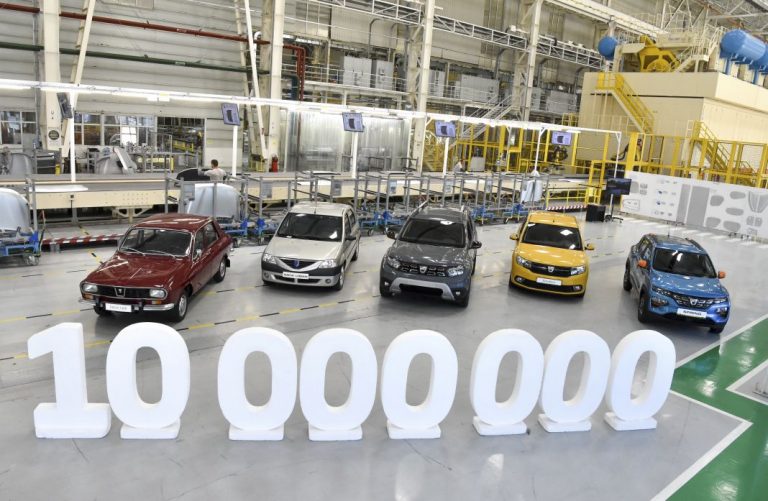 Dacia alcanza los 10 millones de vehículos fabricados