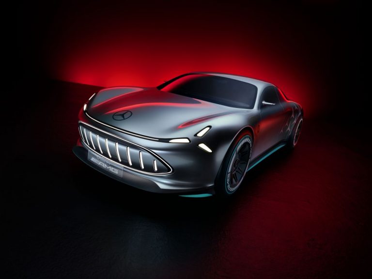 El futuro deportivo eléctrico pasa por el Mercedes Vision AMG Concept