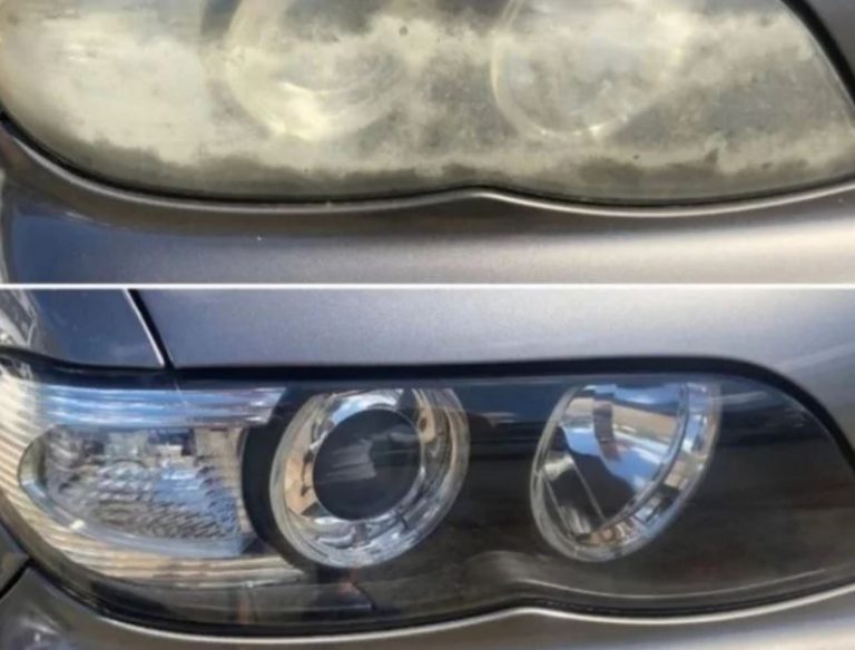 La forma más fácil de dejar los faros del coche como nuevos