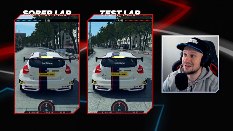 Los gamers de Ford prueban a conducir con resaca o cansancio y esto es lo que pasa