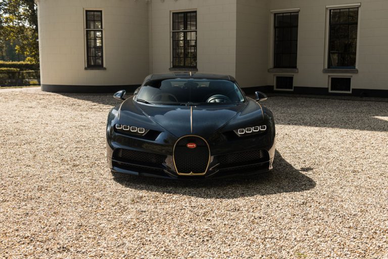 Oro de 24 quilates para los Bugatti Chiron más especiales