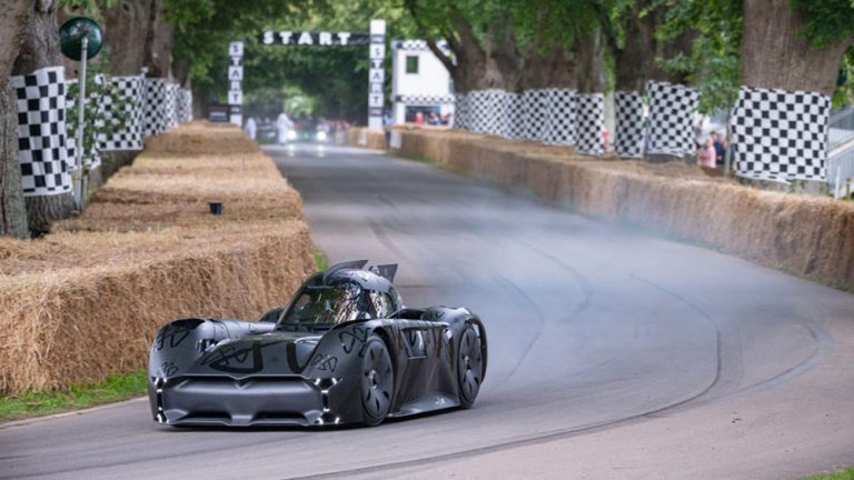 Este bólido de juguete bate el récord de Goodwood