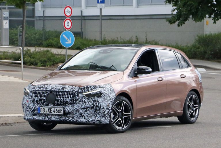 La nueva cara del Mercedes Clase B