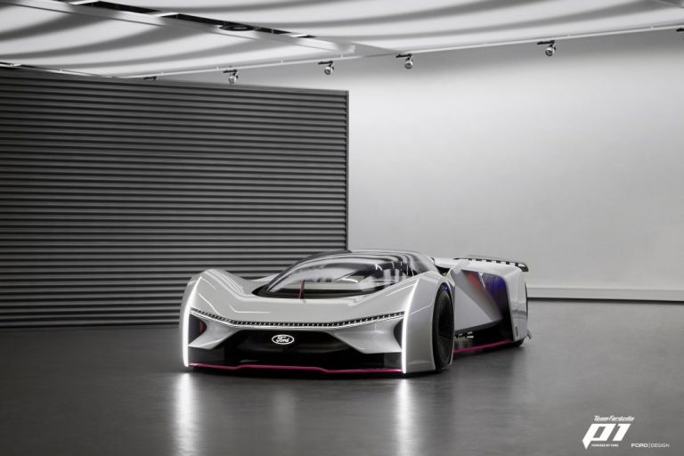 El futurista concept Ford TFZ-P1 estrena la decoración de GRID Legends