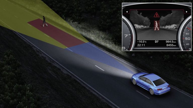 El asistente de visión nocturna te puede librar de un buen accidente