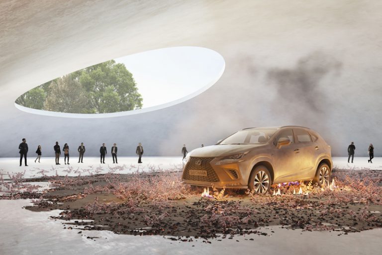 Lexus Sayonara: homenaje artístico al NX