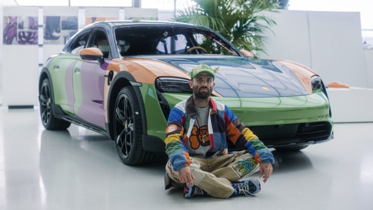 De diseñar zapatillas a crear el último Porsche Art Car