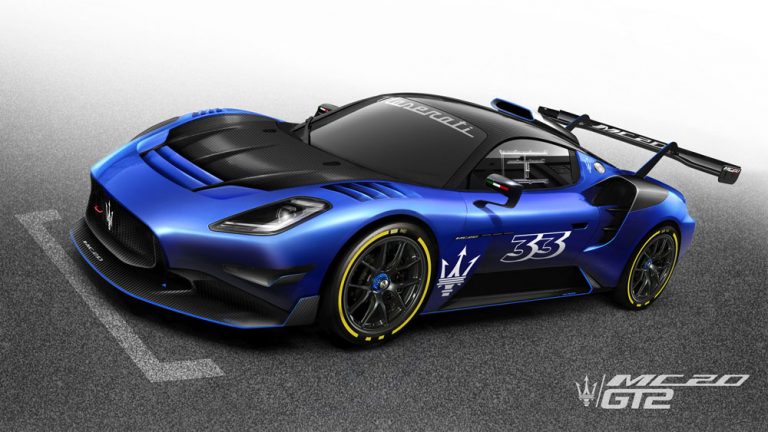 Maserati regresa a la competición con este MC20 GT2